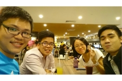 Dinner meeting in Singapore!