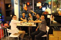 Team meeting in Singapore